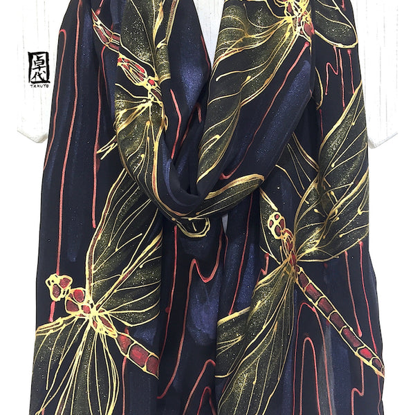 Dragonfly scarf sales