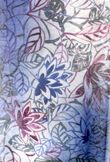 Shawl Wrap, Ombre Kimono Floral in Periwinkle