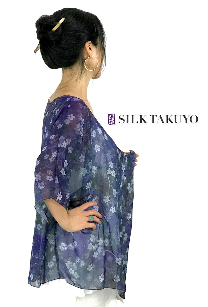 Sheer Kimono, Tricolor Koi
